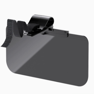 サンバイザー 車 偏光サンバイザー カーサンバイザー フロント 日よけ グレー 左右前後調整可能 360°回転 アンチグレアカーサンバイザ 紫外線 反射光 眩しさ避け 日射し 照り返しを簡単カット 意匠権を取得 カー用品